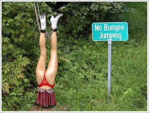 No Bungee Jumping